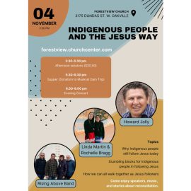 Indigenous People & the Jesus Way – Forestview Church