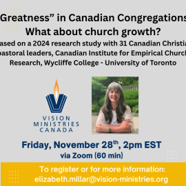 Church Growth – Research Findings